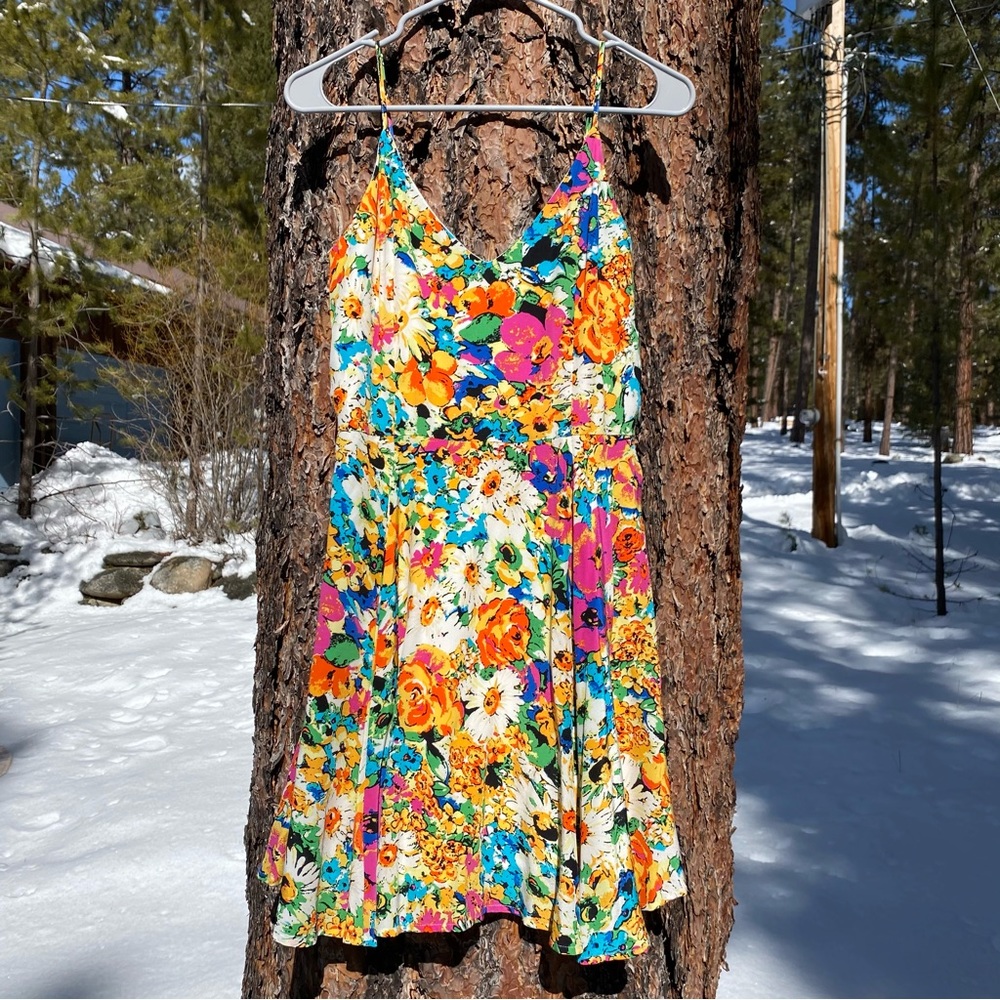 Yumi Kim SILK Floral Dress